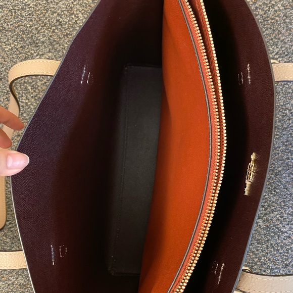Coach Mollie Tote - Gold/Taupe Oxblood: SOLD OUT ONLINE - Picture 10 of 10